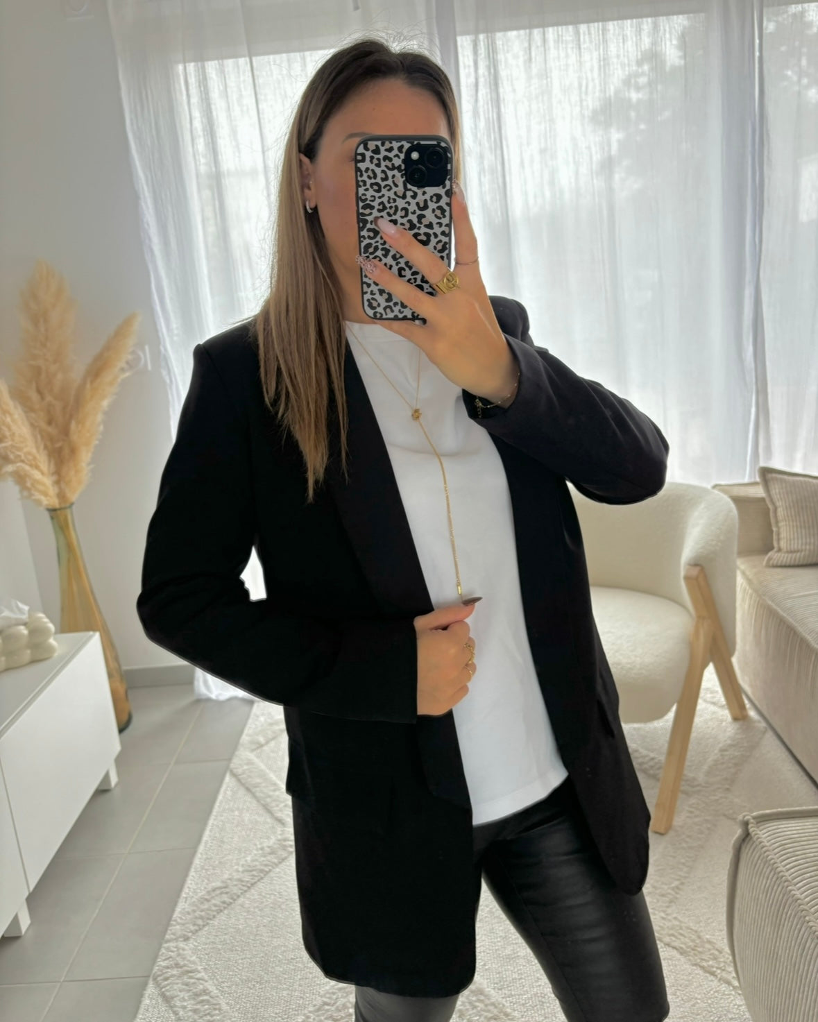 Veste blazer GABRIELLE | NOIR