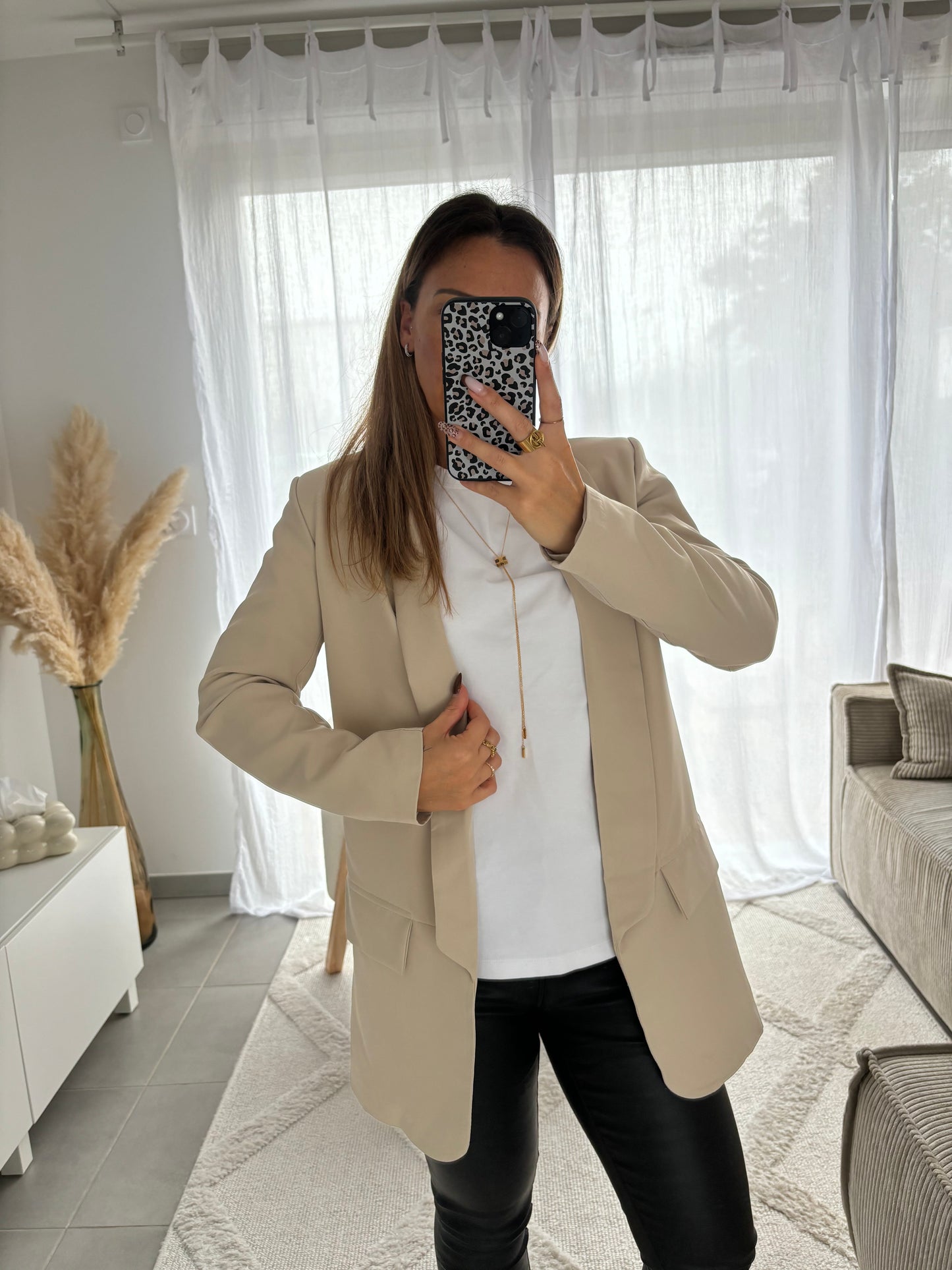 Veste blazer GABRIELLE | BEIGE