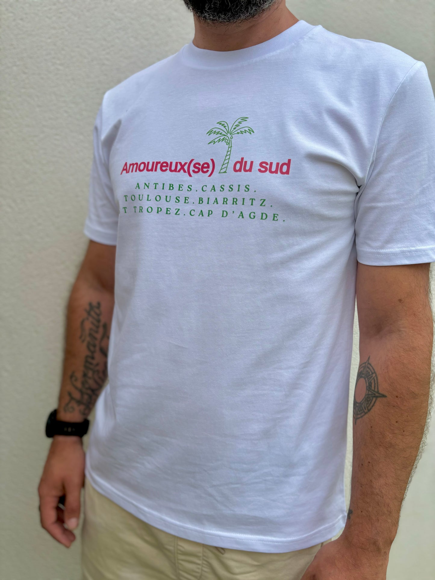 T-Shirt Adulte Unisexe ''AMOUREUX(SE) DU SUD''