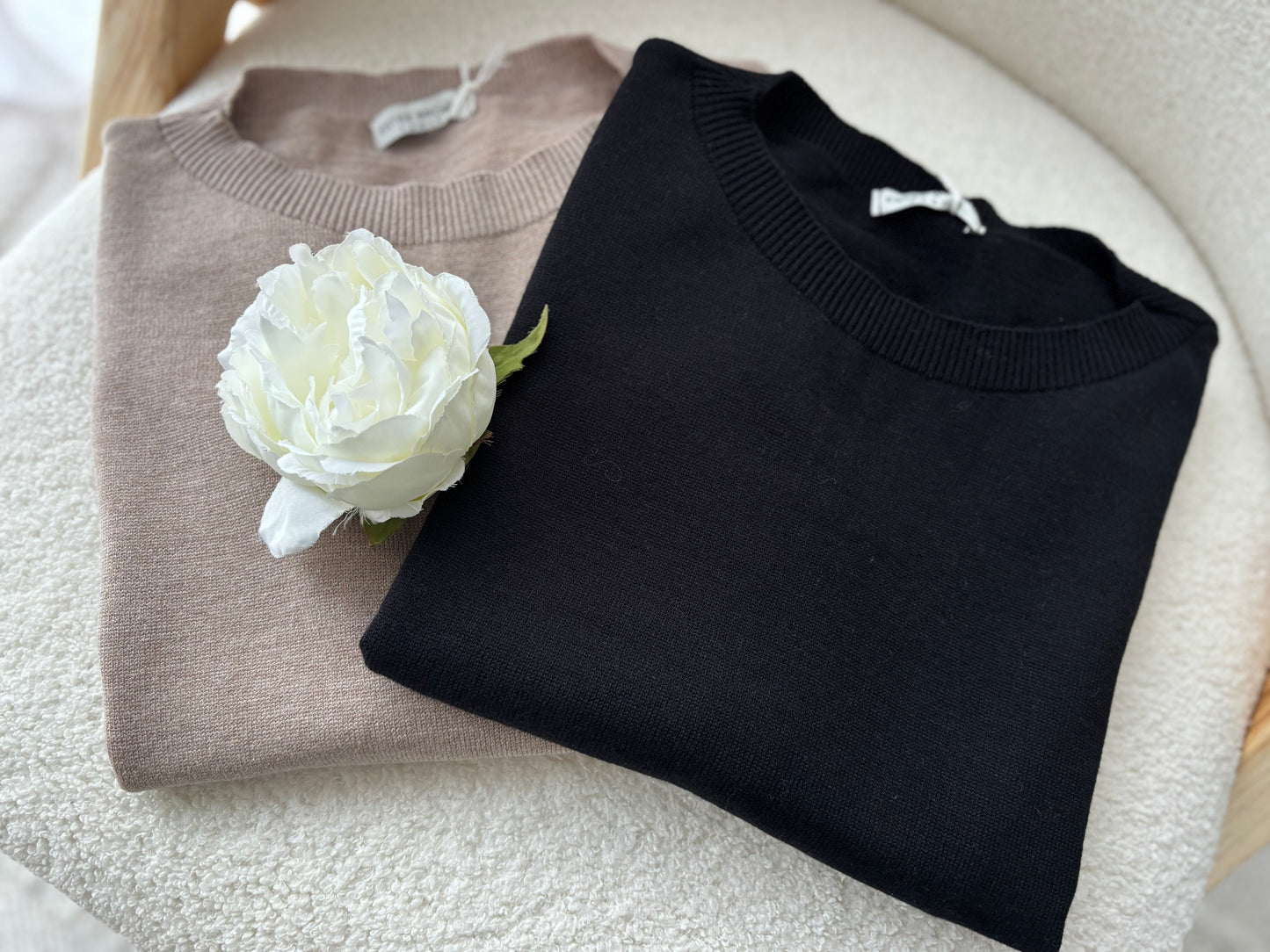 Pull sans manches EDEN | NOIR